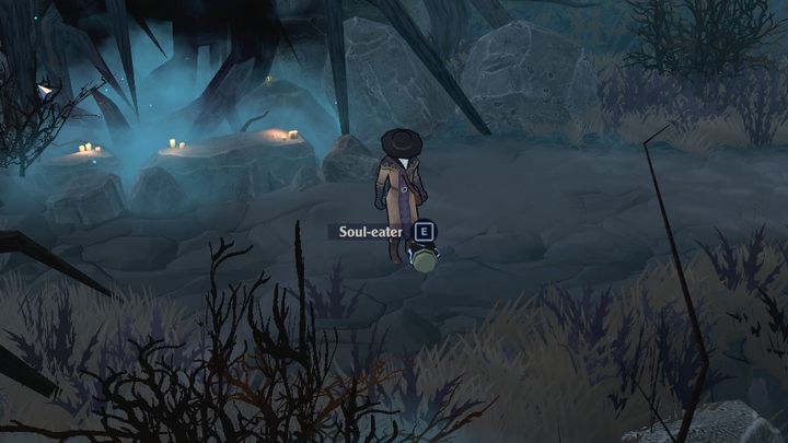 Soul Eater pozwoli Wam schwytać dusze - postawcie go na ziemi, zabijcie żywą istotę i zniszczcie szybko pojemnik, nim zmieni się w demona (lub zbierzcie go) - The Serpent Rogue: Zadania poboczne - solucja, opis przejścia - The Serpent Rogue - poradnik do gry