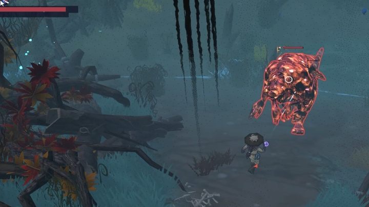 Lokacja jest ciasna, ale nadal możecie najskuteczniej pokonać go różnymi miksturami: od debuffów po obrażenia - The Serpent Rogue: Through The Swamp - solucja, opis przejścia - The Serpent Rogue - poradnik do gry