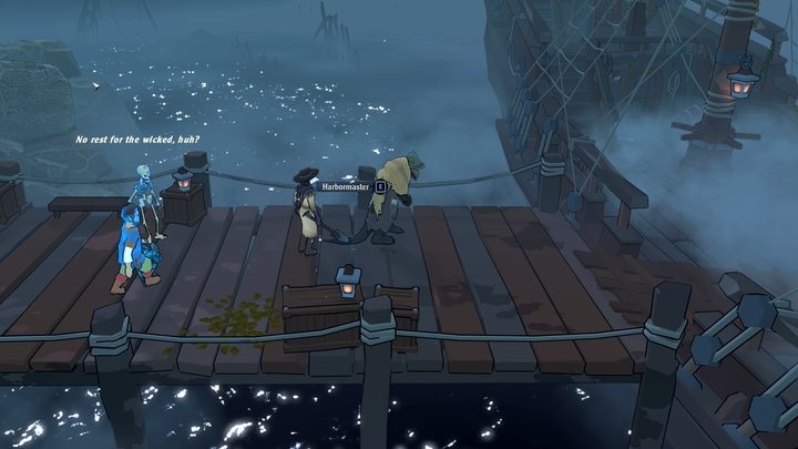 Tu po rozmowie z Harbourmaster rozpocznie się cykliczne odliczanie do przypłynięcia statku z losową czwórką potencjalnych rekrutów - The Serpent Rogue: Rekrutacja ludzi i potworów - The Serpent Rogue - poradnik do gry
