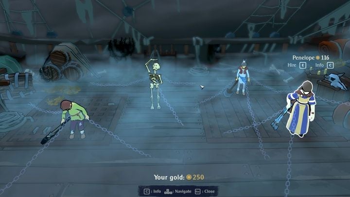 Za każdym razem dostępnych jest 4 różnych sojuszników do rekrutacji - The Serpent Rogue: Rekrutacja ludzi i potworów - The Serpent Rogue - poradnik do gry