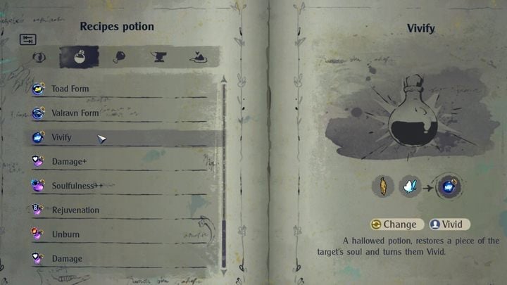 Miksturę Vivify możecie stworzyć korzystając z dwóch składników: Mandragore + Butterfly - The Serpent Rogue: Wskrzeszanie i ożywianie sojuszników (Revive / Vivify) - The Serpent Rogue - poradnik do gry