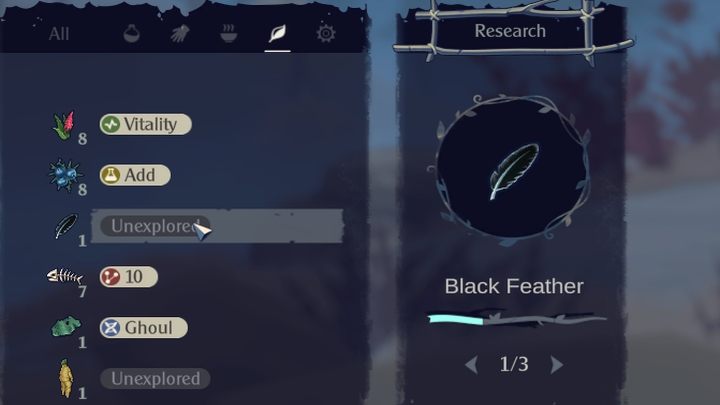 Żywy Valravn może posiadać przy sobie pióro - The Serpent Rogue: Składniki do warzenia mikstur - lista wszystkich - The Serpent Rogue - poradnik do gry