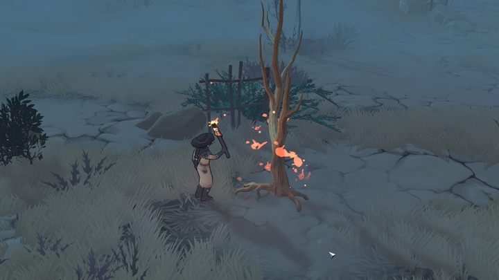 Możecie także podpalić całe drzewo, oszczędzając siekierę, jednak zwykle pozyskacie wtedy tylko 2 węgielki i musicie poczekać chwilę, aż drzewo spłonie - The Serpent Rogue: Składniki do warzenia mikstur - lista wszystkich - The Serpent Rogue - poradnik do gry