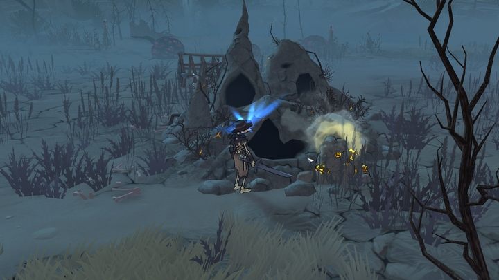 Źródła siarki znajdziecie w losowym miejscu w Wasteland, jako dymiące skały z żółtymi odcieniami - The Serpent Rogue: Składniki do warzenia mikstur - lista wszystkich - The Serpent Rogue - poradnik do gry