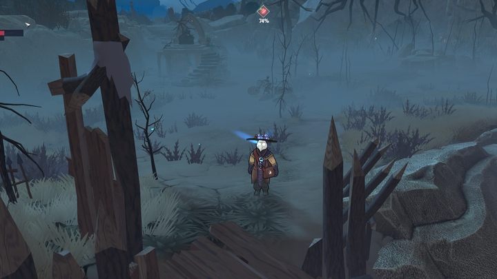 Uwaga - w Wasteland Moonstones i Moonchest mogą znajdować się na północnym-wschodzie, w obszarze za labiryntem / mostem - The Serpent Rogue: Moonchest - jak znaleźć i otworzyć? - The Serpent Rogue - poradnik do gry