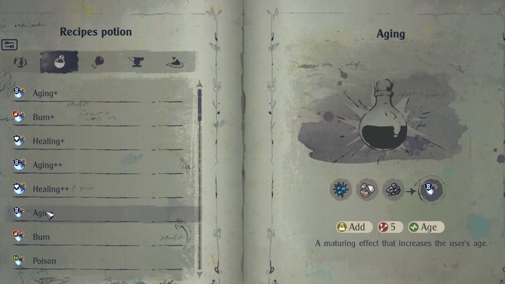 Składnik - The Serpent Rogue: Receptury warzenia mikstur - lista wszystkich - The Serpent Rogue - poradnik do gry