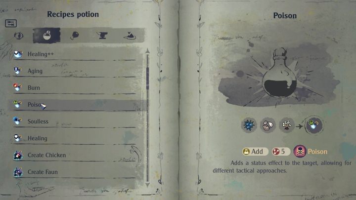 Składnik - The Serpent Rogue: Receptury warzenia mikstur - lista wszystkich - The Serpent Rogue - poradnik do gry