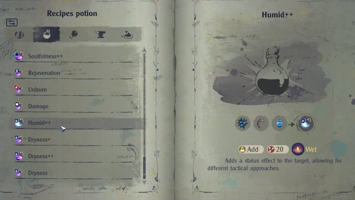 Składnik - The Serpent Rogue: Receptury warzenia mikstur - lista wszystkich - The Serpent Rogue - poradnik do gry