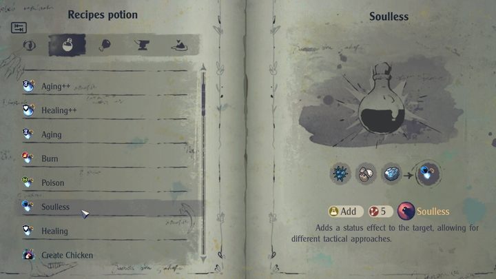 Składnik - The Serpent Rogue: Receptury warzenia mikstur - lista wszystkich - The Serpent Rogue - poradnik do gry