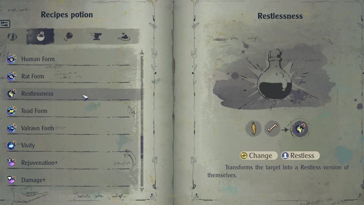 Składnik - The Serpent Rogue: Receptury warzenia mikstur - lista wszystkich - The Serpent Rogue - poradnik do gry