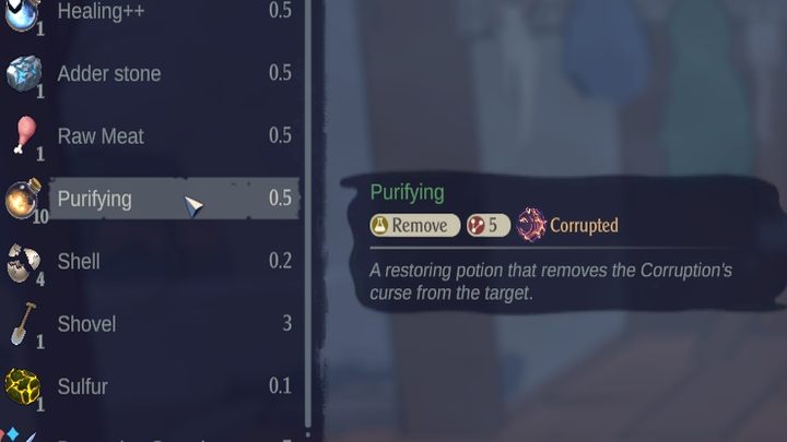 Mikstury Purifying nie można utworzyć - The Serpent Rogue: Receptury warzenia mikstur - lista wszystkich - The Serpent Rogue - poradnik do gry