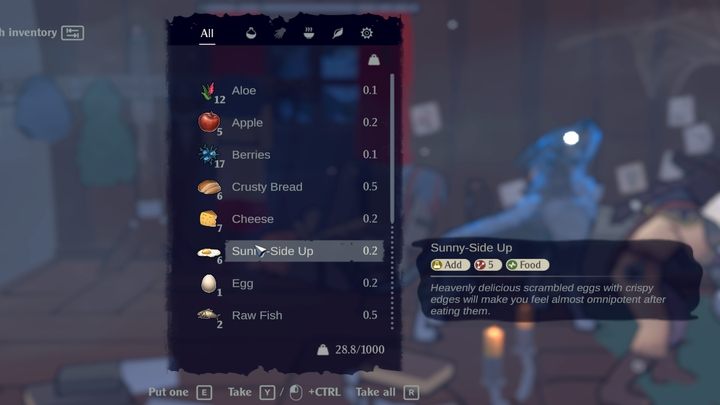 Aby zregenerować głód, należy spożyć posiłek - The Serpent Rogue: Pasek głodu i żywność - The Serpent Rogue - poradnik do gry