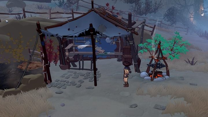 By karmić sojuszników (żywi) musicie zdeponować żywność w spiżarni (Pantry) - budynek po prawej stronie w lokacji Camp, obok krzewów jagód - The Serpent Rogue: Leczenie i śmierć - The Serpent Rogue - poradnik do gry