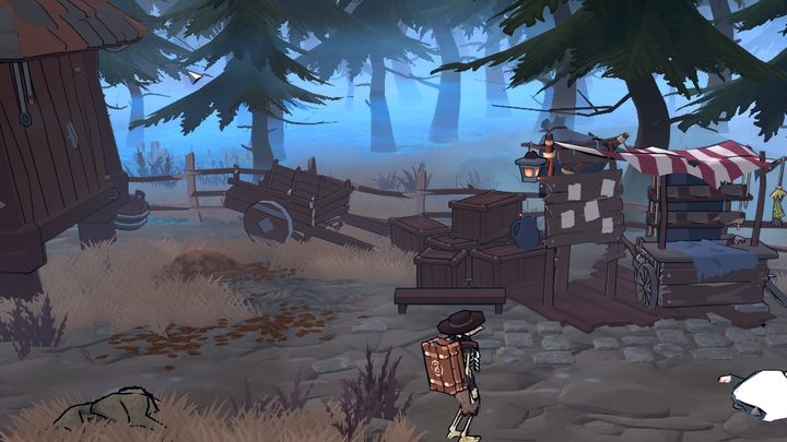 W pierwszym dostępnym zleceniu zostaniecie poproszeni o przekazanie mikstury leczącej (Healing), którą znajdziecie w budynku, w skrzyni - The Serpent Rogue: Kiosk - zlecenia i zarabianie złota - The Serpent Rogue - poradnik do gry