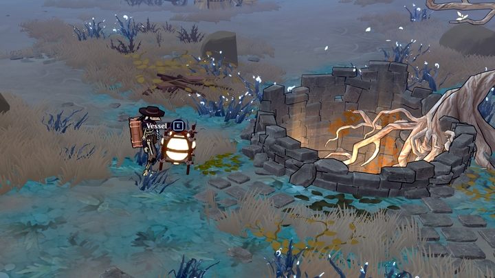 W lokacji Camp pośrodku obszaru znajduje się studnia - The Serpent Rogue: Corruption i Purrification - The Serpent Rogue - poradnik do gry