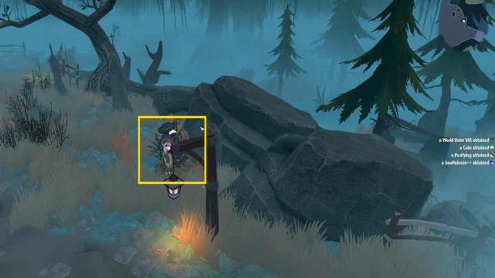 Jedyna księga w lokacji Church znajduje się na wschodzie, przy latarni - The Serpent Rogue: World Tomes - strony dziennika - The Serpent Rogue - poradnik do gry