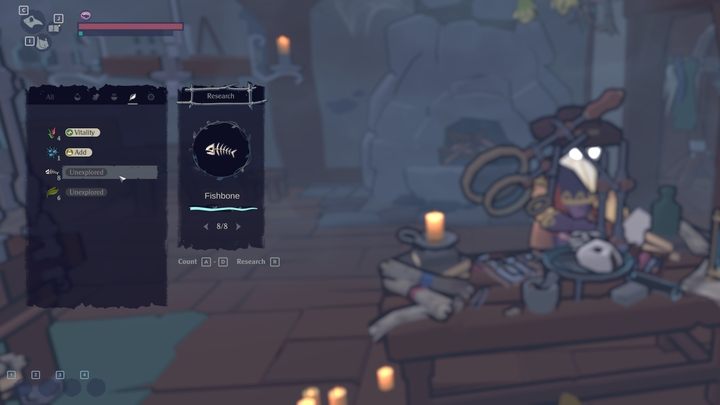 Badanie surowców możecie przeprowadzić na stole laboratoryjnym w Abandoned House lub na Waszym mobilnym stanowisku (Portable lab) - The Serpent Rogue: Badania (Researching) - The Serpent Rogue - poradnik do gry