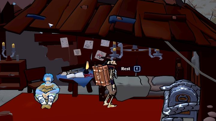 Korzystając z łóżka, możecie pominąć czas w przyspieszonym tempie - The Serpent Rogue: Porady na start - The Serpent Rogue - poradnik do gry