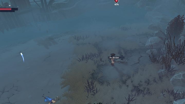 Schemat siekiery odnajdziecie w Wasteland, leżący bezpośrednio na ziemi w prawym górnym rogu lokacji - The Serpent Rogue: Schematy narzędzi i broni z opisem - The Serpent Rogue - poradnik do gry