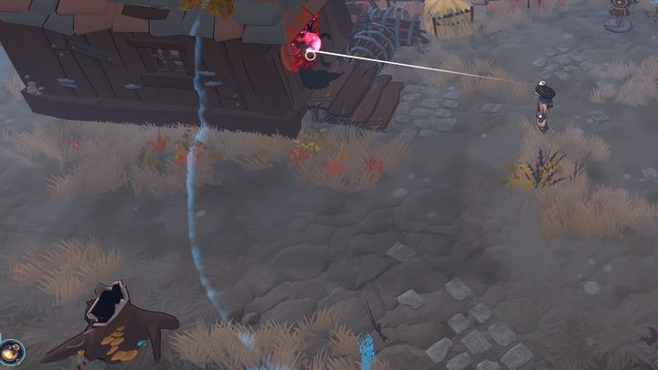 Aby odnaleźć schemat, należy zniszczyć miksturą Purifying ślad Corruption na drzwiach budynku w Abandoned House - The Serpent Rogue: Schematy narzędzi i broni z opisem - The Serpent Rogue - poradnik do gry