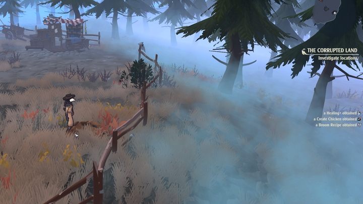 Schemat na miotłę znajduje się w Abandoned House, po wykopaniu kopca przy płocie po prawej stronie lokacji - The Serpent Rogue: Schematy narzędzi i broni z opisem - The Serpent Rogue - poradnik do gry