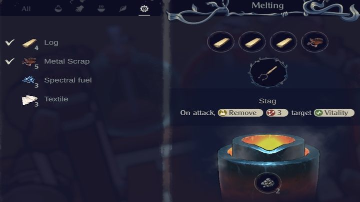 Schemat Stag: 3x Log + 1 Metal Scrap - The Serpent Rogue: Schematy narzędzi i broni z opisem - The Serpent Rogue - poradnik do gry