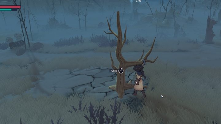 Drewno (Logs) jest materiałem używanym do tworzenia narzędzi i broni - The Serpent Rogue: Lista materiałów i surowców - The Serpent Rogue - poradnik do gry