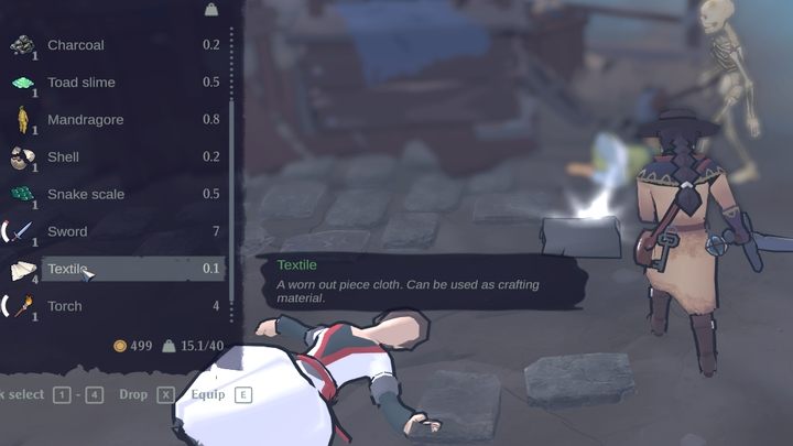 Materiały / tkaniny (Textile) najłatwiej pozyskać okradając (lub zabijając) ludzi, którzy często mają je przy sobie w znacznych ilościach - The Serpent Rogue: Lista materiałów i surowców - The Serpent Rogue - poradnik do gry