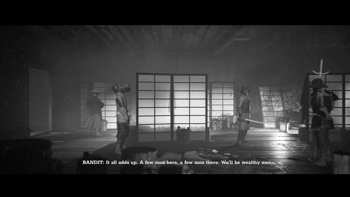 W nowej bezpiecznej lokacji zbadajcie najpierw lewy obszar - Trek to Yomi: Rozdział 7 - solucja, opis przejścia - Trek to Yomi - poradnik do gry