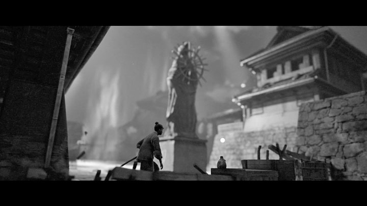 Sekret możecie znaleźć w obszarze, w którym rozwiązuje się drugą zagadkę z symbolami i możecie go zabrać przed lub po zaliczeniu zagadki - Trek to Yomi: Rozdział 5 - lista wszystkich sekretów i znajdziek - Trek to Yomi - poradnik do gry