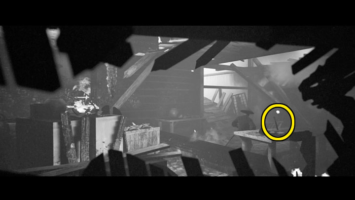 Artefakt łatwo możecie odnaleźć po wejściu do zniszczonego budynku z powyższego obrazka - Trek to Yomi: Rozdział 7 - lista wszystkich sekretów i znajdziek - Trek to Yomi - poradnik do gry