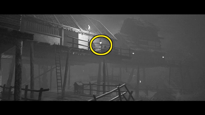 Sekret możecie zdobyć niedługo po dotarciu do lokacji z kapliczką i sąsiadującą z nią drabiną - Trek to Yomi: Rozdział 4 - lista wszystkich sekretów i znajdziek - Trek to Yomi - poradnik do gry