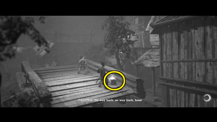 Artefakt jest do odnalezienia po zaliczeniu sceny ucieczki z wieży (tej z odpadającymi fragmentami pomostu) - Trek to Yomi: Rozdział 4 - lista wszystkich sekretów i znajdziek - Trek to Yomi - poradnik do gry