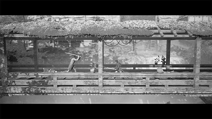 Na moście pojawi się nowy bandyta do wyeliminowania - Trek to Yomi: Rozdział 1 - solucja, opis przejścia - Trek to Yomi - poradnik do gry