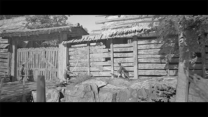 Na potrzeby kontynuowania przeprawy udajcie się w głąb ekranu obok ostatnio odkrytej kapliczki - Trek to Yomi: Rozdział 1 - solucja, opis przejścia - Trek to Yomi - poradnik do gry