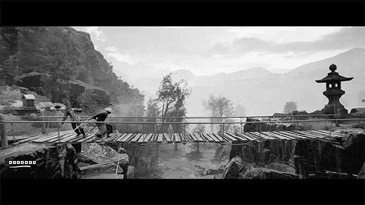 Na moście linowym musicie ponownie przystąpić do konfrontacji z opancerzonym przeciwnikiem - Trek to Yomi: Rozdział 2 - solucja, opis przejścia - Trek to Yomi - poradnik do gry