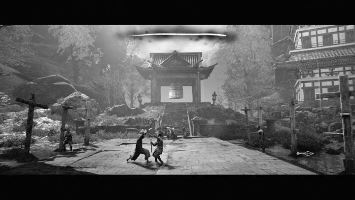 W trakcie rozgrywania tego pojedynku szukajcie przede wszystkim okazji do wykonywania parowań - Trek to Yomi: Rozdział 2 - solucja, opis przejścia - Trek to Yomi - poradnik do gry