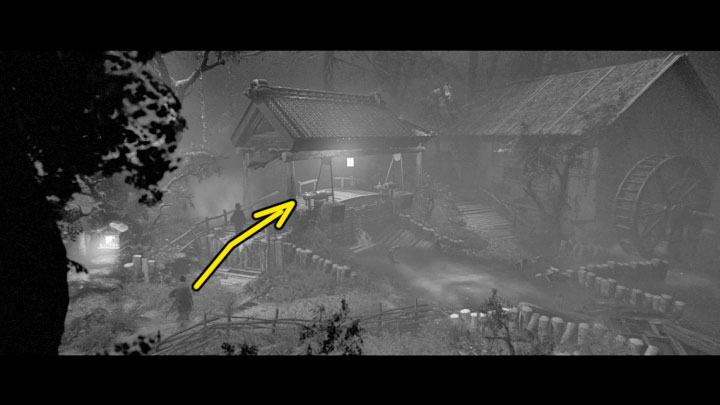 Pokonajcie kilka zwykłych potworów i dotrzyjcie do większego obszaru z kapliczką - Trek to Yomi: Rozdział 4 - solucja, opis przejścia - Trek to Yomi - poradnik do gry