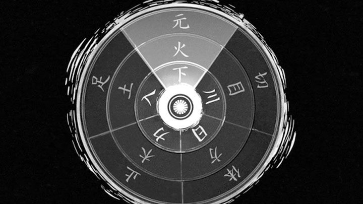 Na potrzeby zaliczenia zagadki musicie obracać trzema pierścieniami - Trek to Yomi: Rozdział 5 - solucja, opis przejścia - Trek to Yomi - poradnik do gry