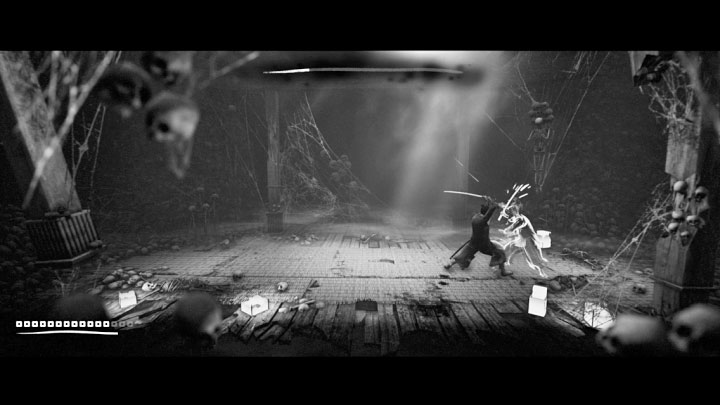 Jeśli słabo wychodzą Wam parowania, to zamiast tego polegajcie na blokach - Trek to Yomi: Rozdział 6 - solucja, opis przejścia - Trek to Yomi - poradnik do gry