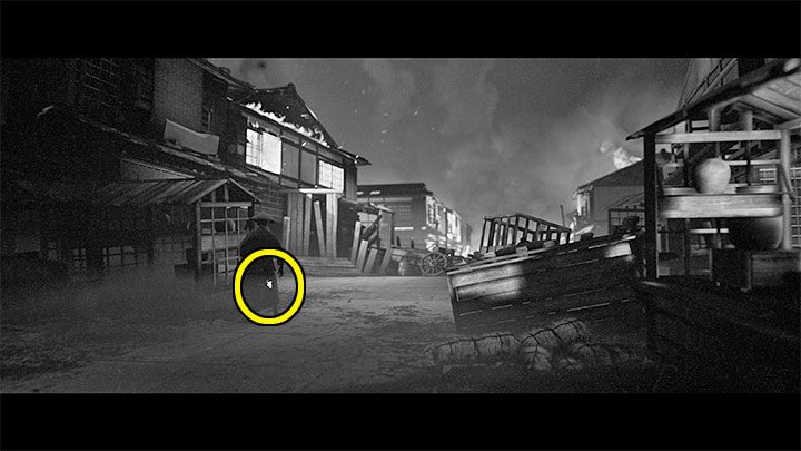 Rozdział rozpoczniecie obok zaatakowanej wioski i musicie wejść do niej przez główną bramę - Trek to Yomi: Rozdział 3 - solucja, opis przejścia - Trek to Yomi - poradnik do gry