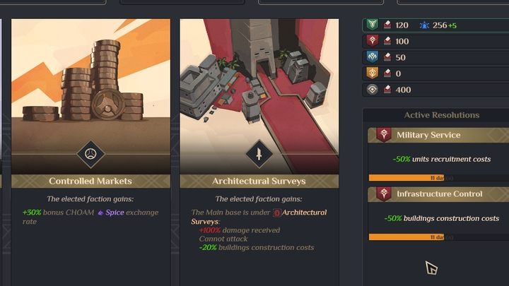 Ten typ zwycięstwa skierowany jest głównie do frakcji Harkonnen i opcjonalnie Fremen - Dune Spice Wars: Warunki zwycięstwa -sposoby na zwycięstwo - Dune Spice Wars - poradnik do gry