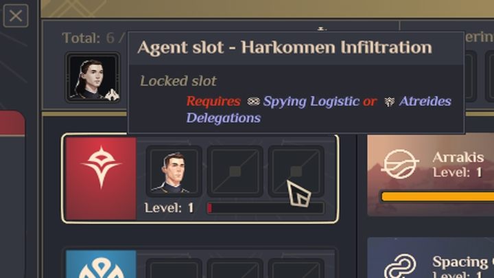 Możecie szpiegować inne frakcje - Dune Spice Wars: Wywiad, operacje i misje - sabotaż i szpiegostwo - Dune Spice Wars - poradnik do gry