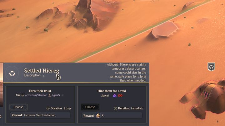 Najemnicy Fremenów to silne jednostki (30 Moc, 720 Zdrowie) - Dune Spice Wars: Interesujące miejsca - opis i lista - Dune Spice Wars - poradnik do gry