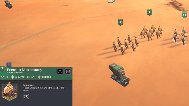 Najemnicy to bardzo silne jednostki. - Dune Spice Wars: Interesujące miejsca - opis i lista - Dune Spice Wars - poradnik do gry