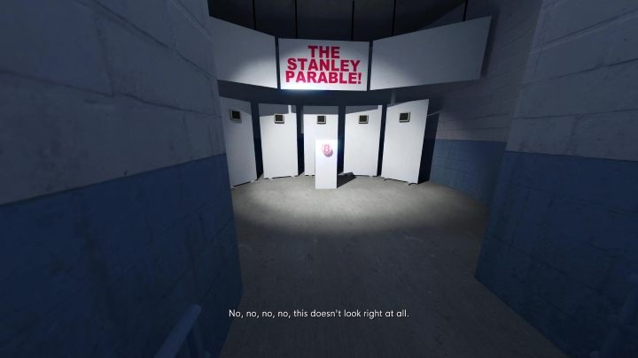 Teraz powinniście zresetować grę kilkukrotnie, aż produkcja osiągnie numer 8 - Stanley Parable Ultra Deluxe: 8 ending - Stanley Parable Ultra Deluxe - poradnik do gry