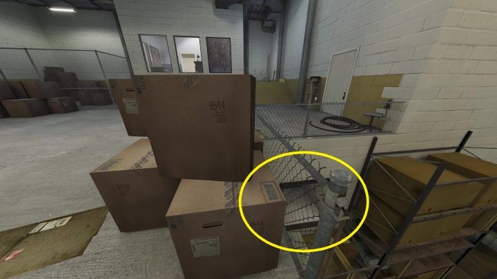 Ostrożnie wejdźcie za nie, i zeskoczcie do szybu (zaznaczony na powyższym screenie) - The Stanley Parable Ultra Deluxe: Prawe drzwi - Stanley Parable Ultra Deluxe - poradnik do gry