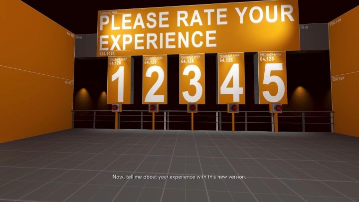 Zostaniecie postawieni przed wyborem oceny - The Stanley Parable Ultra Deluxe: Prawe drzwi - Stanley Parable Ultra Deluxe - poradnik do gry