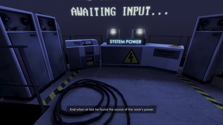 Przejdźcie przez wielkie biuro i wejdźcie do pomieszczenia po jego drugiej stronie - Stanley Parable Ultra Deluxe: Lewe drzwi - wszystkie zakończenia - Stanley Parable Ultra Deluxe - poradnik do gry