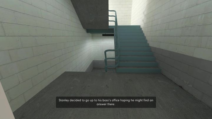 Na niej pójdźcie w dół - Stanley Parable Ultra Deluxe: Lewe drzwi - wszystkie zakończenia - Stanley Parable Ultra Deluxe - poradnik do gry